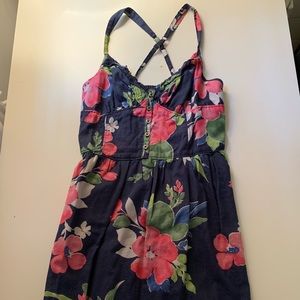 Hollsiter Floral/Hawaiian Dark Dress
